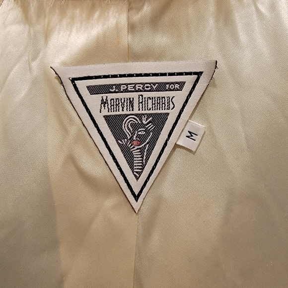 J. Percy For Marvin Richards FAUX fur Snow Leopard/Lynx - Picture 3 of 16